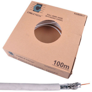 CABLU COAXIAL TRI-SHIELD MIEZ CUPRU