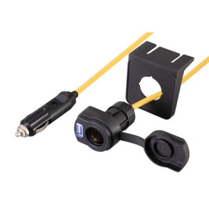 Prelungitor auto, Bricheta + USB 12V, 3.6m