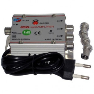 Amplificator de semnal TV 3 iesiri
