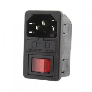 Conector alimentare IEC C14 de panou