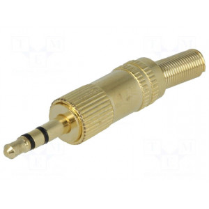 Mufa jack 3.5mm, tata, metalic, stereo