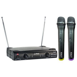 SET 2 MICROFOANE WIRELESS UHF