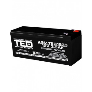 Acumulator stationar 12V 3,5Ah F1 AGM
