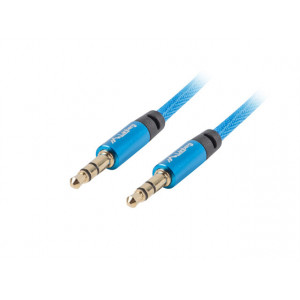 Cablu audio jack 3,5mm stereo tata la 3,5mm stereo tata 2 m