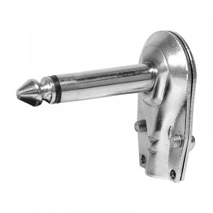 Jack tata, 6,3mm, mono, metal