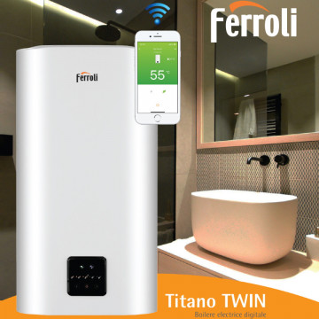 Boiler electric Ferroli Titano Twin 50 wifi