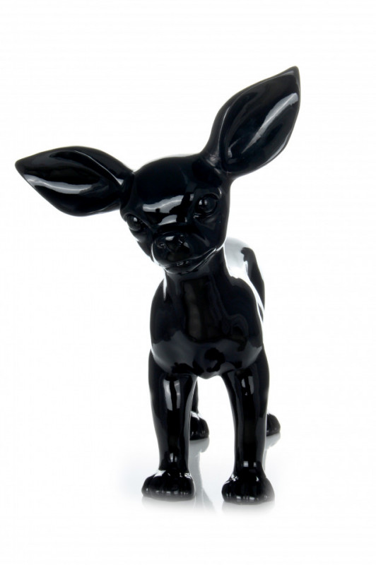 Decoratiune Chihuahua, negru