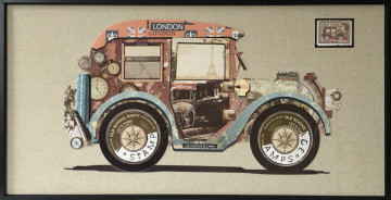 Tablou din hartie Bloomsbury Car 82cm x 42cm