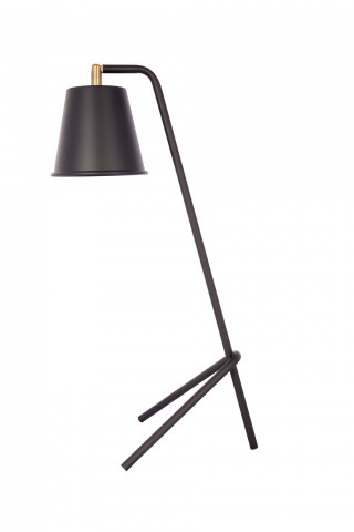 Lampa decorativa din fier Mariti neagra, un bec