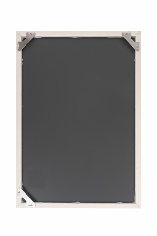 Oglinda dreptunghiulara cu rma din polistiren alba /maro/aurie Gilbert, 69,5cm (L) x 49,5cm (L) x 1,6cm (H)