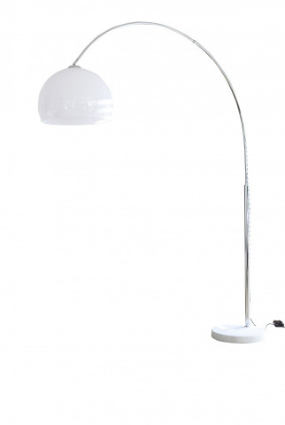 Lampadar din metal/marmura/plastic THIS & THAT 208 cm alb, un bec