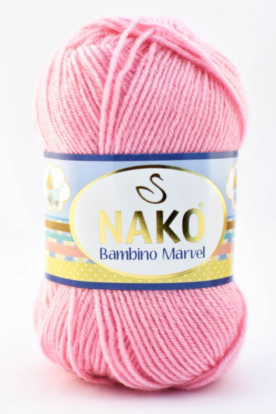 Poze Fir de tricotat sau crosetat - Fire tip mohair din acril Nako Baby MARVEL ROZ 229
