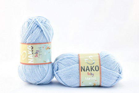 Poze Fir de tricotat sau crosetat - Fire tip mohair din acril Nako Baby MARVEL BLEO 10556