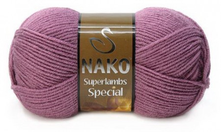 Poze Fir de tricotat sau crosetat - Fire tip mohair din lana 50% si acril 50% Nako Superlambs Special mov 569