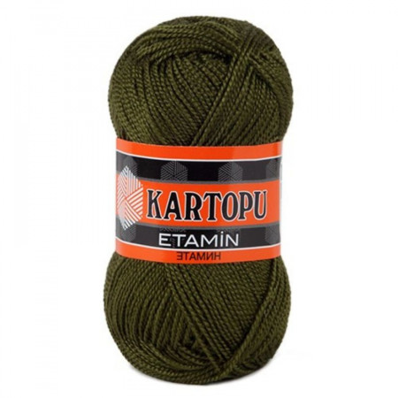 Poze Fir de tricotat,brodat sau crosetat - Fir KARTOPU ETAMIN KAKI 410