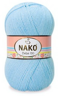 Poze Fir de tricotat sau crosetat - Fire tip mohair din acril Nako Baby BLEO 214