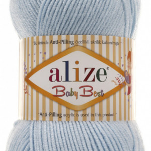 Fir de tricotat sau crosetat - Fire amestec acril anti pilling + bambus ALIZE BABY BEST BLEO 183
