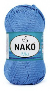 Fir de tricotat sau crosetat - Fir BUMBAC 100% NAKO MIA BLEO 1256