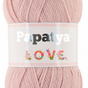 Fir de tricotat sau crosetat - Fire tip mohair din acril Kamgarn Papatya Love COD 4120