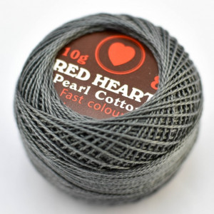 Cotton perle RED HEART cod 0400