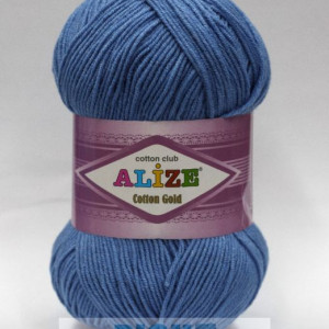 Fir de tricotat sau crosetat - Fir ALIZE COTTON GOLD BLEO 236