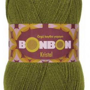 Fir de tricotat sau crosetat - Fire tip mohair din acril BONBON KRISTAL 98687