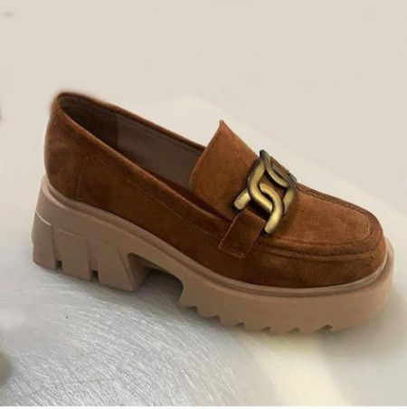 Mocasini Camel
