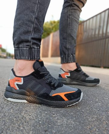 Adidasi Sean Black&Orange