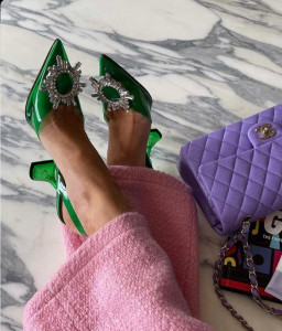 Sindy Transparent Green