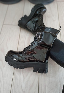Ghete Lara Black Lac