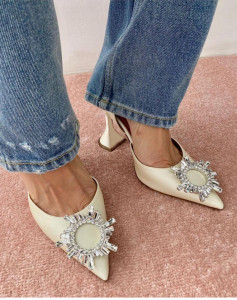 Pantofi Sindy White