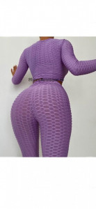 Set Fitness 3d violet