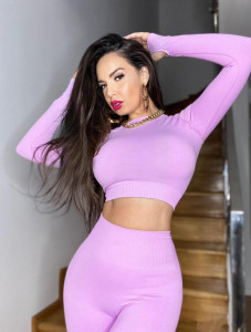 Set Fitness lilla