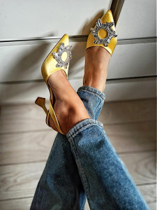 Pantofi Sindy Yellow