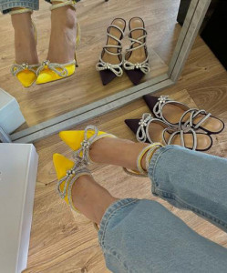 Pantofi Lisa Yellow
