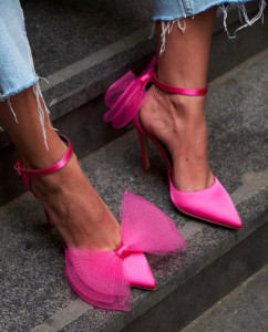 Pantofi Pinky bow