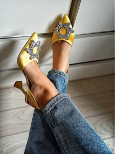 Pantofi Sindy Yellow