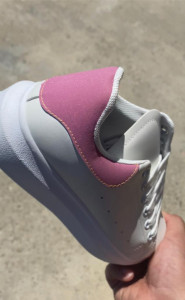 Adidasi Alexander white+pink (cameleon)