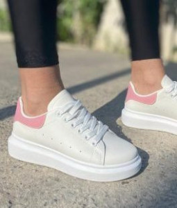 Adidasi Alexander white+pink (cameleon)