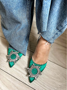 Pantofi Sindy Smarald