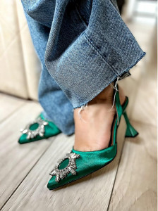 Pantofi Sindy Smarald