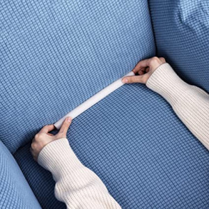 Husa elastica pentru canapea 3 locuri, culoare Cenusiu