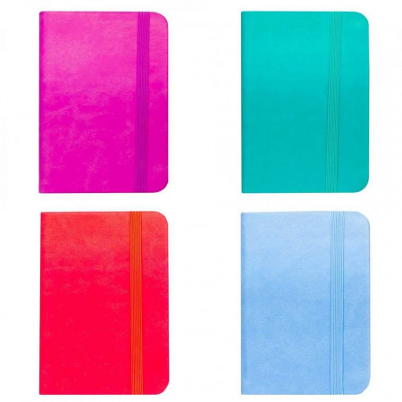 Notes A5 cu elastic, 80 file, Diverse culori