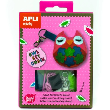 Set creativ Breloc Bufnita Apli