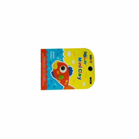 PLASTELINA AMOS 4/CU MINI ALBINA,CROC,PING,PESTE