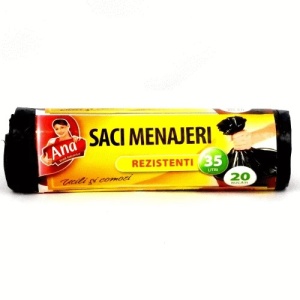 AZ SACI MENAJ HDPE 35L 20BUC