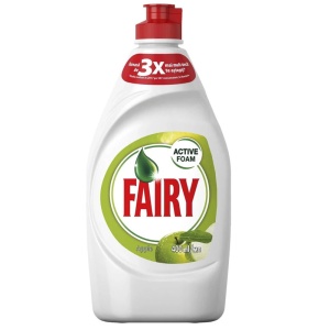 FAIRY DETERGENT VASE LICHID 400ML APPLE