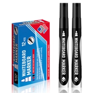 Marker witeboard, negru, 2-3,5 mm, 12 buc/set - OFFISHOP