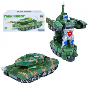 Tanc transformabil, cu baterii