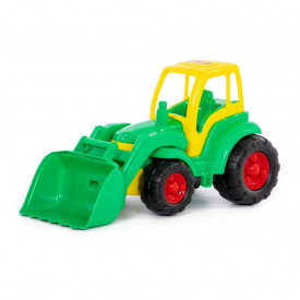 Tractor cu incarcator - Champion, 48x22x26 cm, Polesie